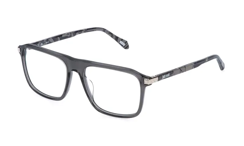 Just Cavalli Uomo VJC137  819Y Montature da vista Acetato Grigio  Squadrata