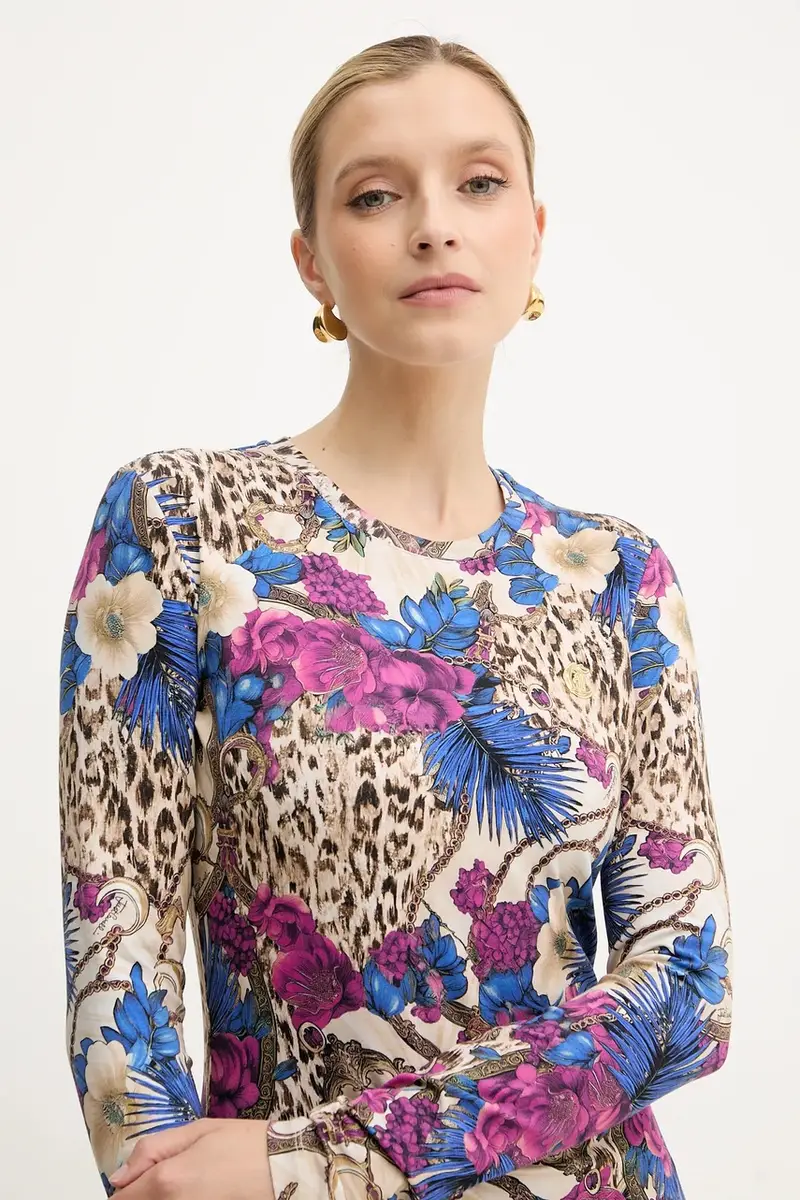 vestito colore beige 79PAOE07 CJ112 miniatura 4