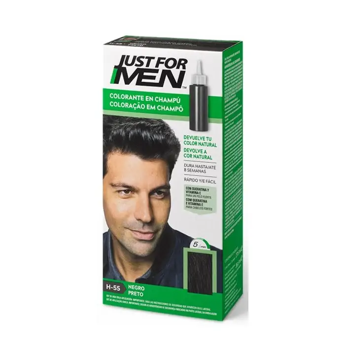 Just For Men Shampoo Colorante Naturale Nero 30ml