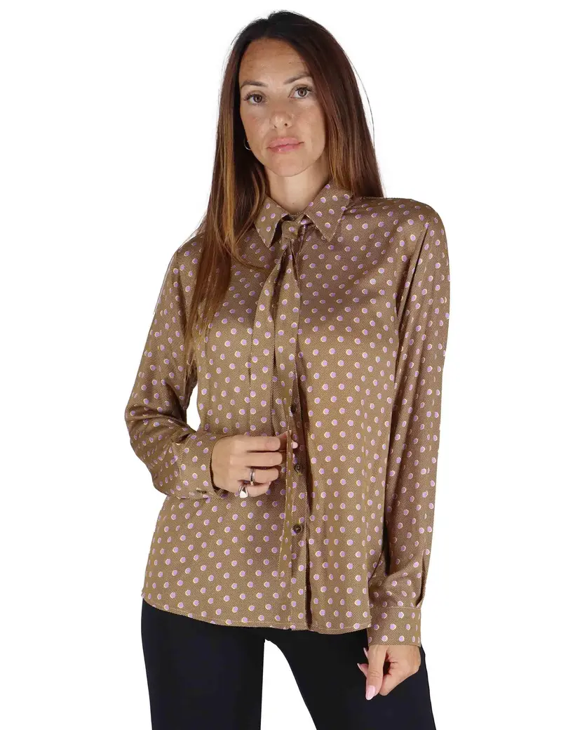 Justmine Camicie Donna Giallo 3191109