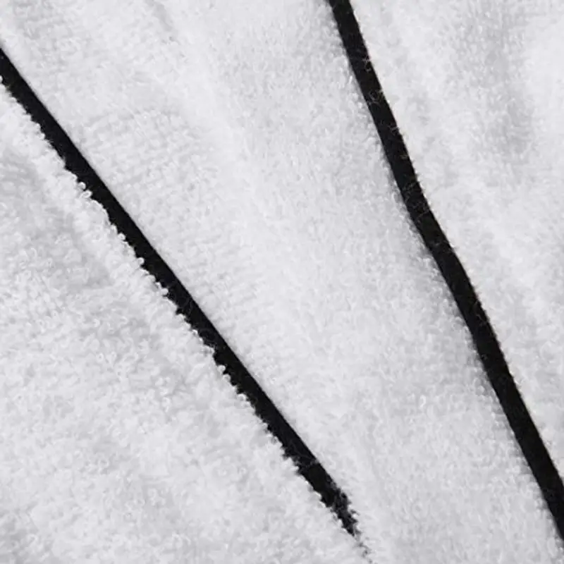 Juventus 9634 030 2131 Accappatoio salvaspazio, 100% Cotone, Bianco, Taglia 12-14 anni miniatura 3