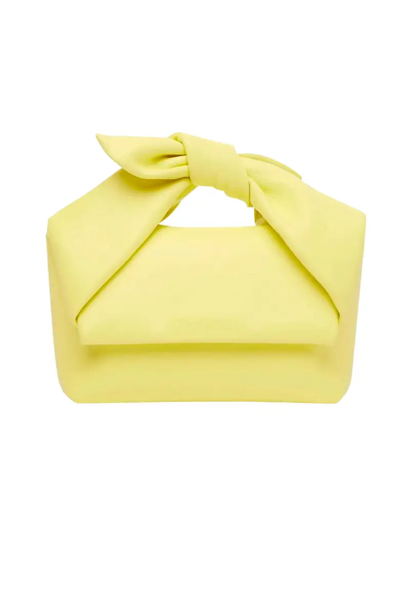 Borsa Bow Midi Twister Limone
