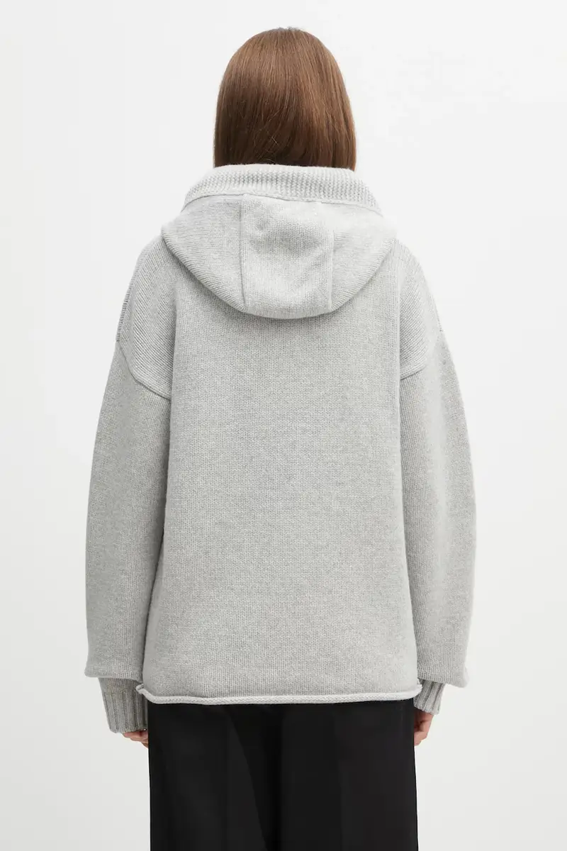 JW Anderson Cardigan Donna Grigio 2734063 miniatura 3