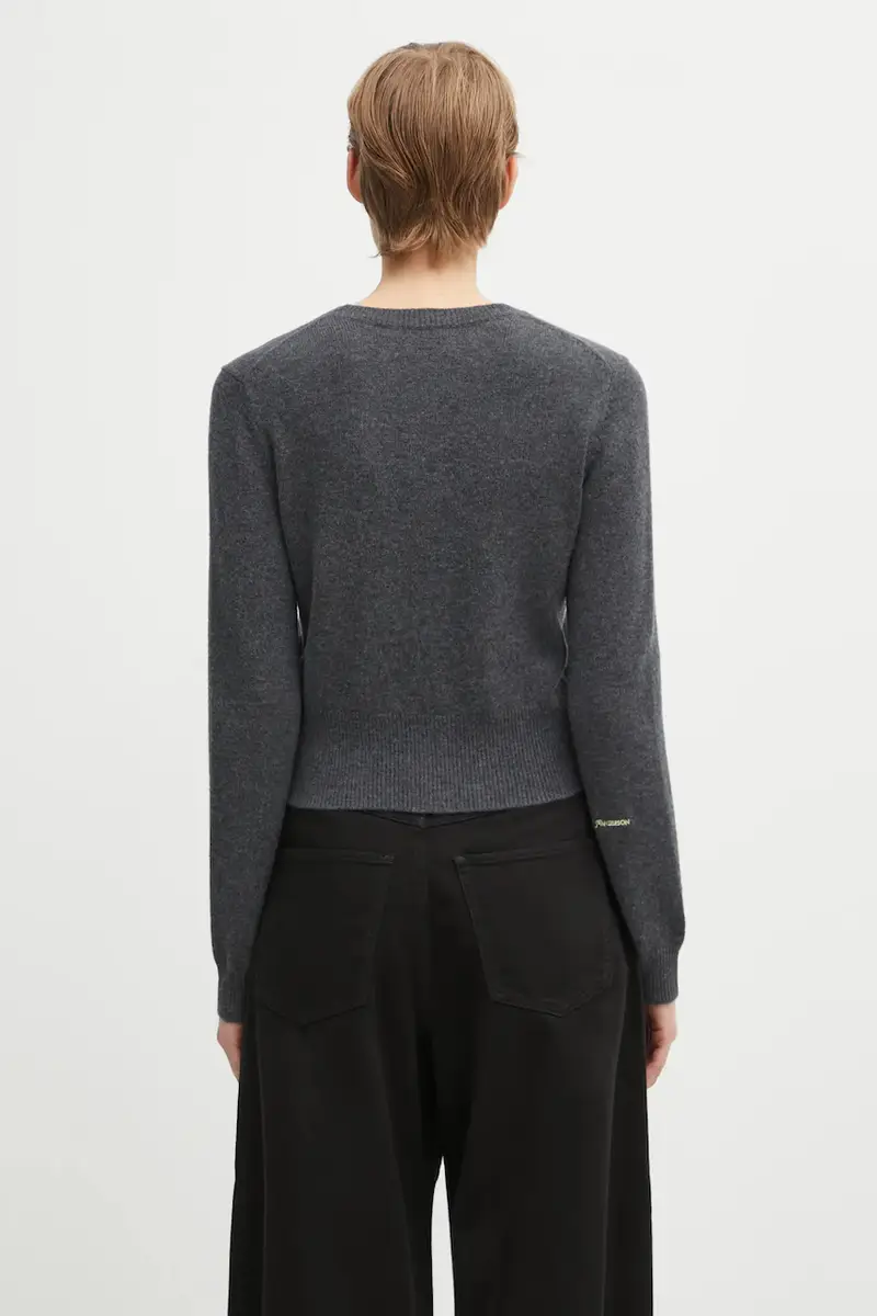 JW Anderson Cardigan Donna Grigio 2808988 miniatura 3