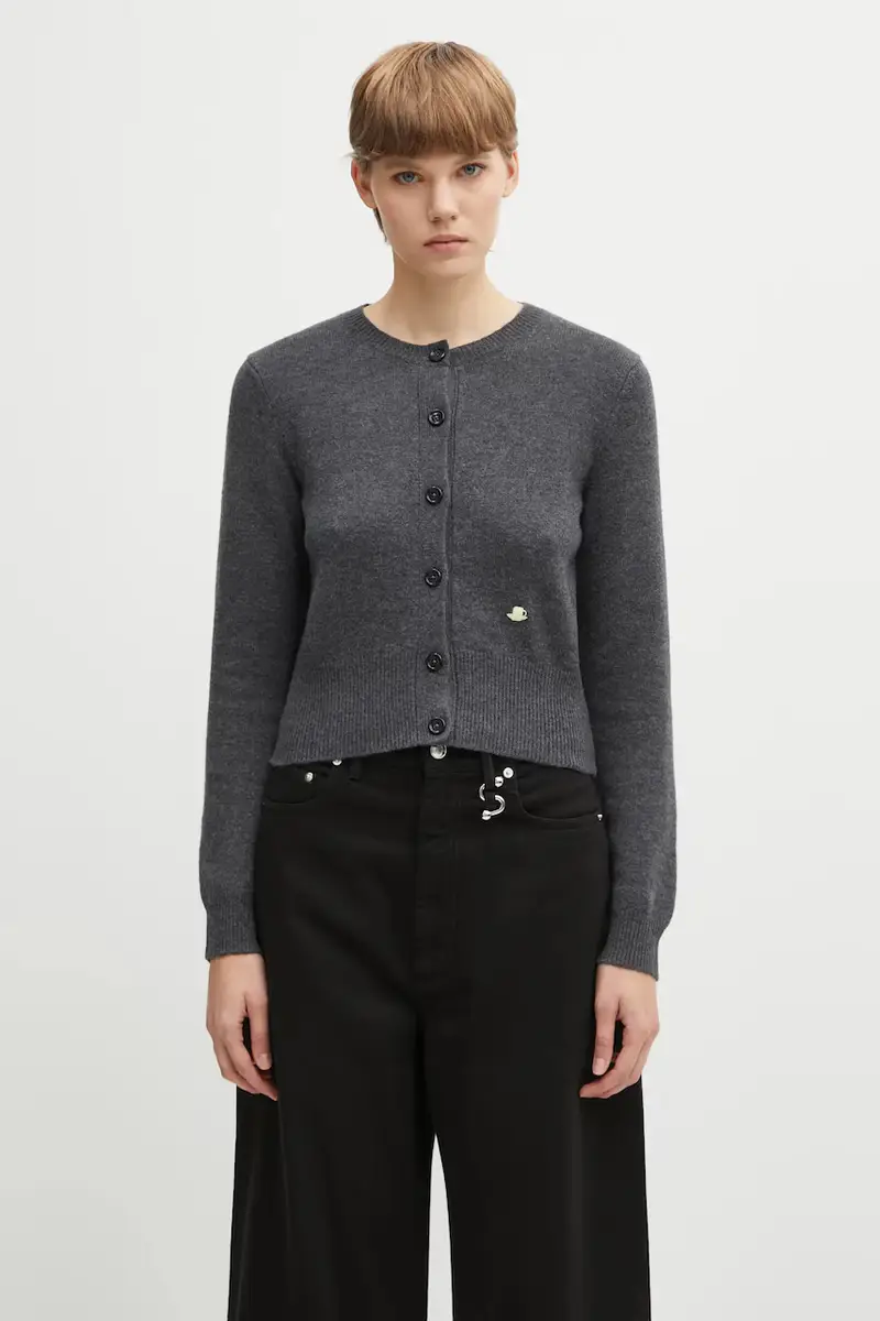 JW Anderson Cardigan Donna Grigio 2808988