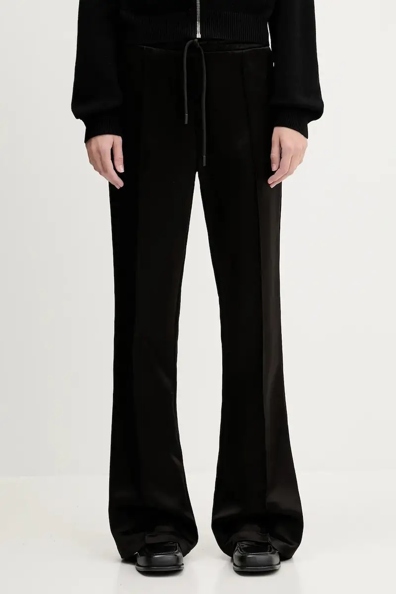 pantaloni Drawstring Waist donna colore nero TR0399.PG1693.999