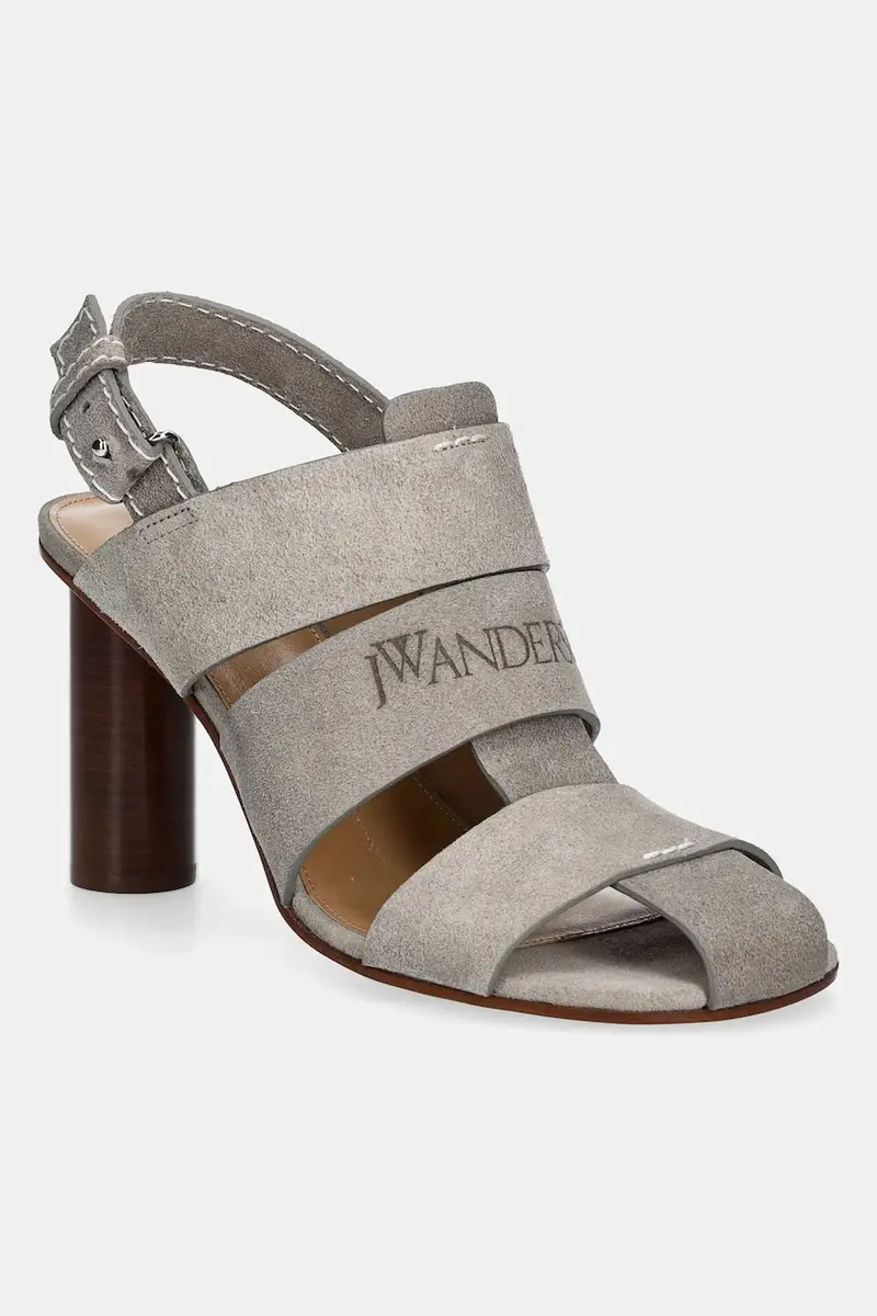 sandali in camoscio colore grigio SN0097 LA0359 929