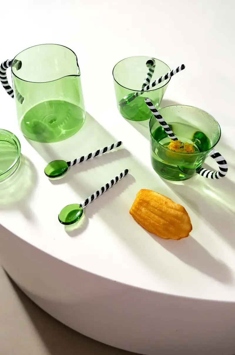 brocca da tè Duet Green Verde miniatura 3