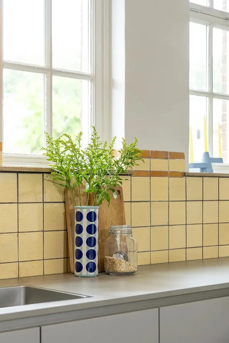 candeliere decorativo brute 25 x 8 x 12 cm colore blu miniatura 5