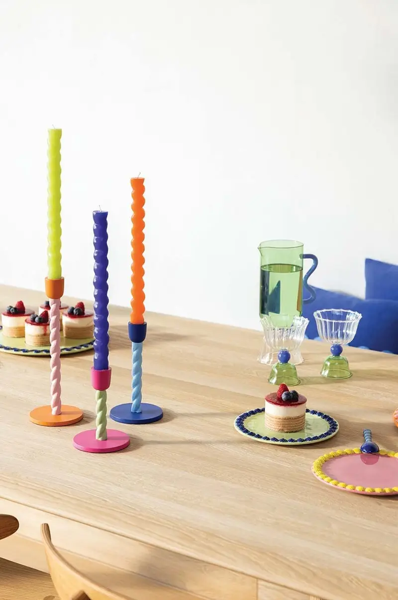 caraffa per il vino tulip green 0.7 L Multicolore miniatura 4