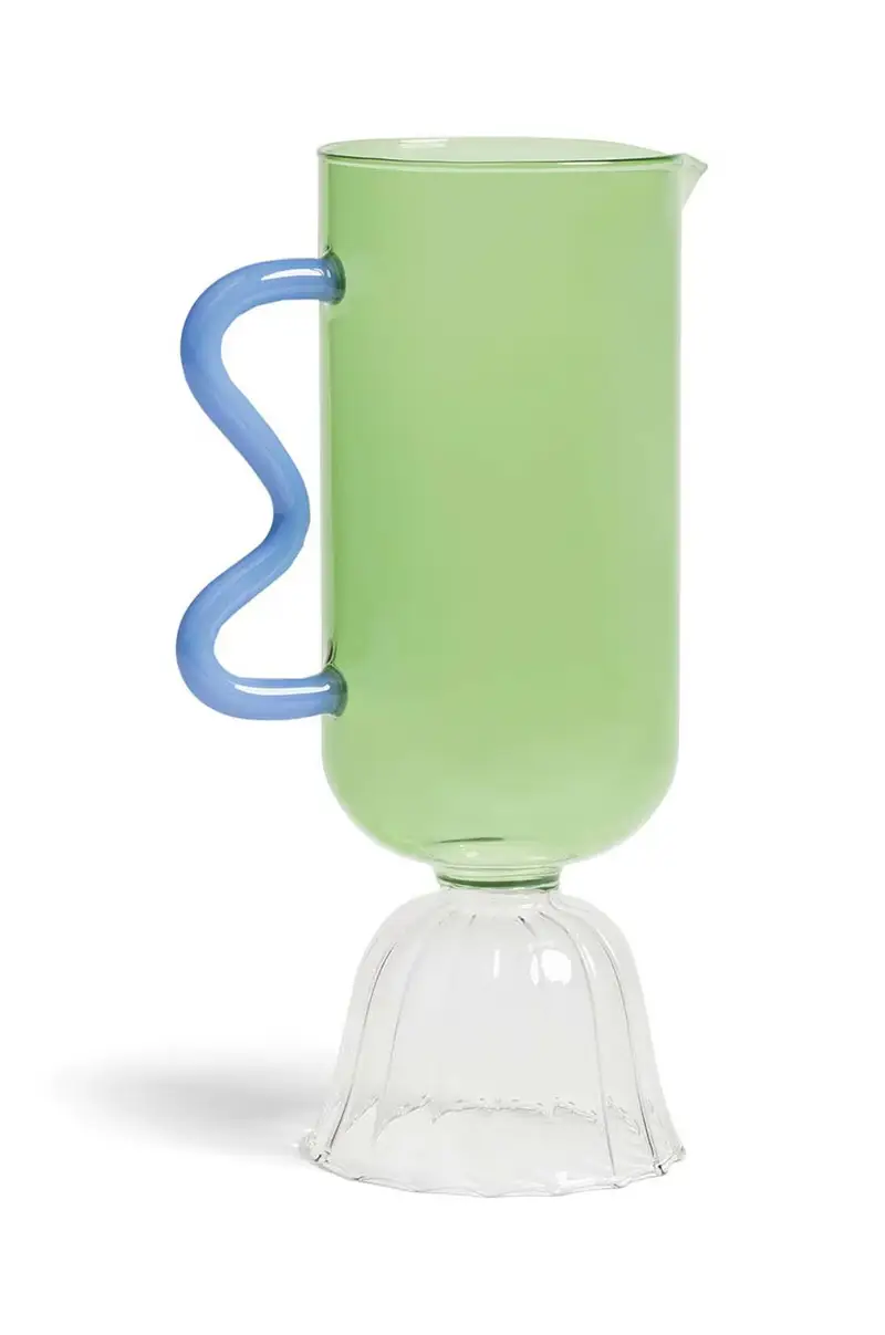 caraffa per il vino tulip green 0.7 L Multicolore