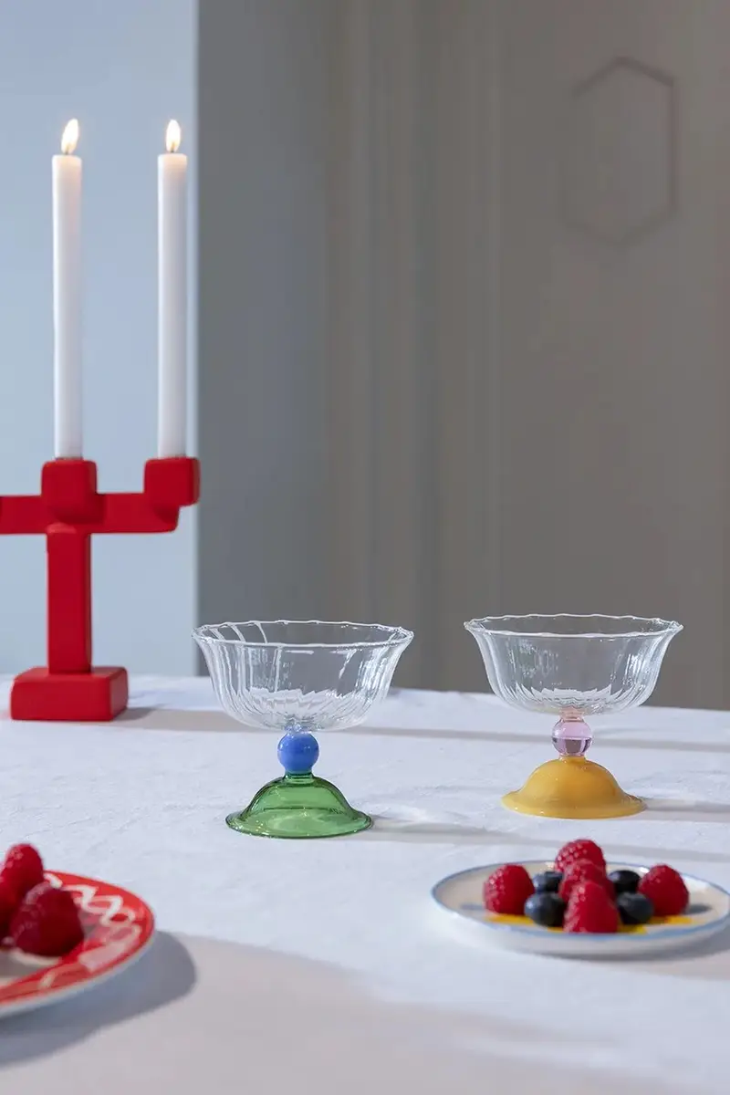 set copper per dessert tulip 300 ml pacco da 2 Multicolore miniatura 2