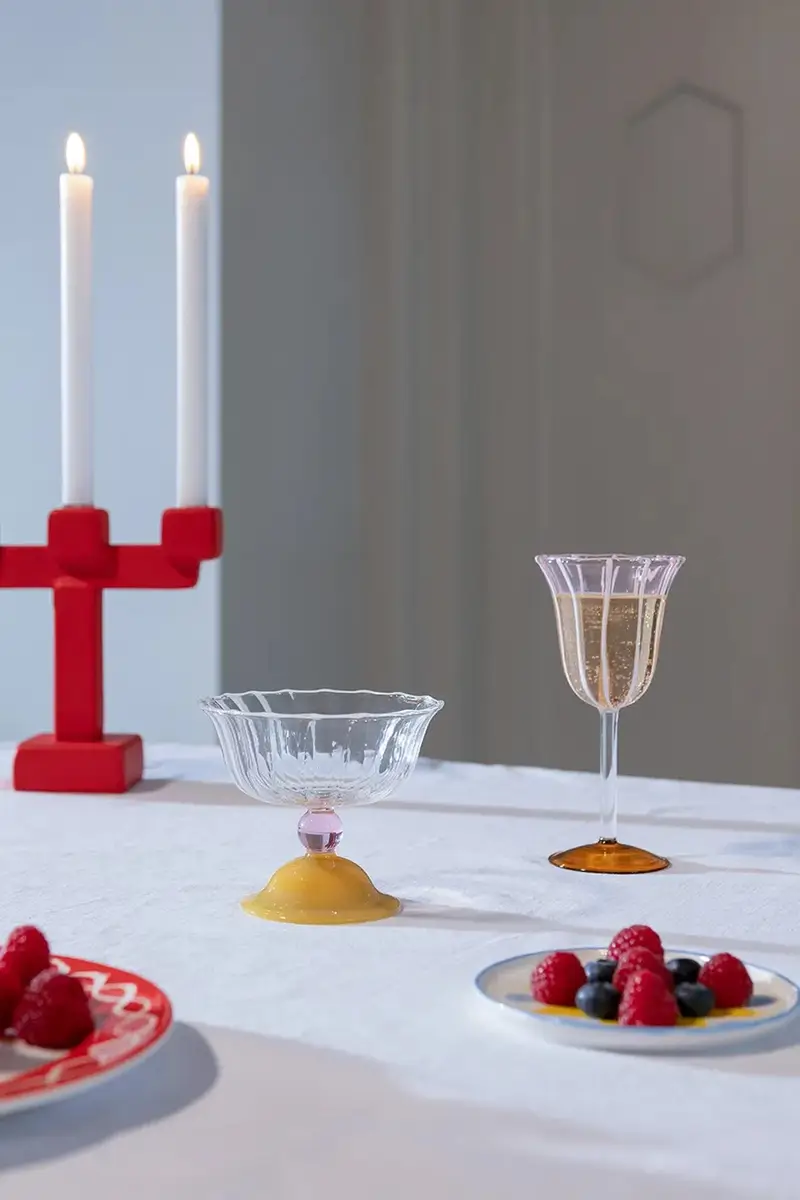 set copper per dessert tulip 300 ml pacco da 2 Multicolore miniatura 3