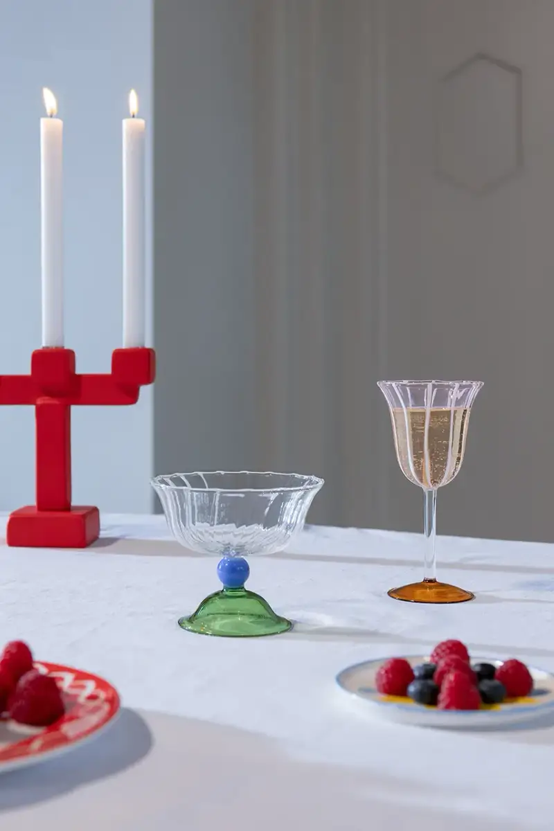 set copper per dessert tulip 300 ml pacco da 2 Multicolore miniatura 3