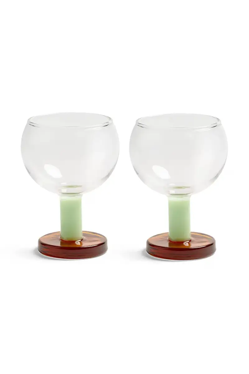 set di calici cantine 200 ml pacco da 2 Multicolore