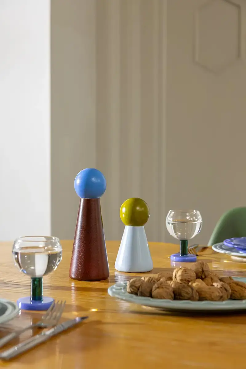 set di calici cantine 200 ml pacco da 2 Multicolore miniatura 3