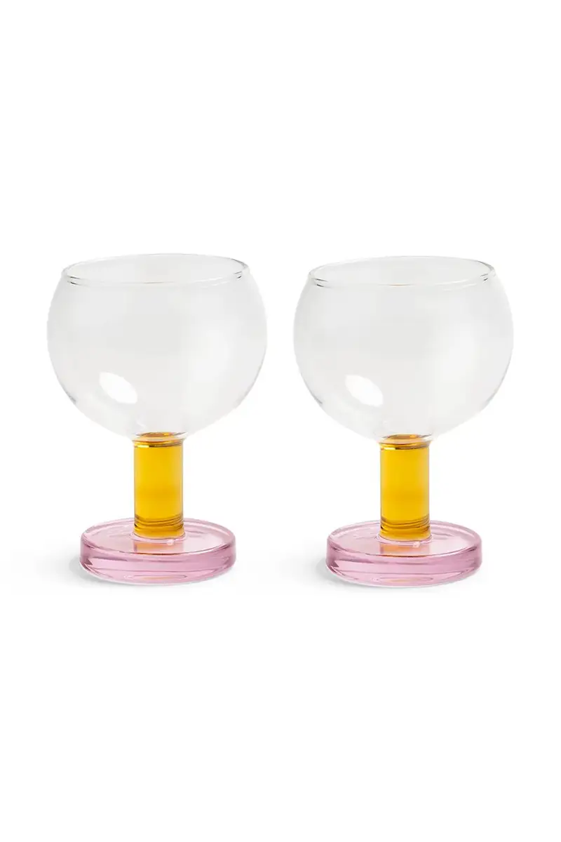 set di calici cantine 200 ml pacco da 2 Multicolore