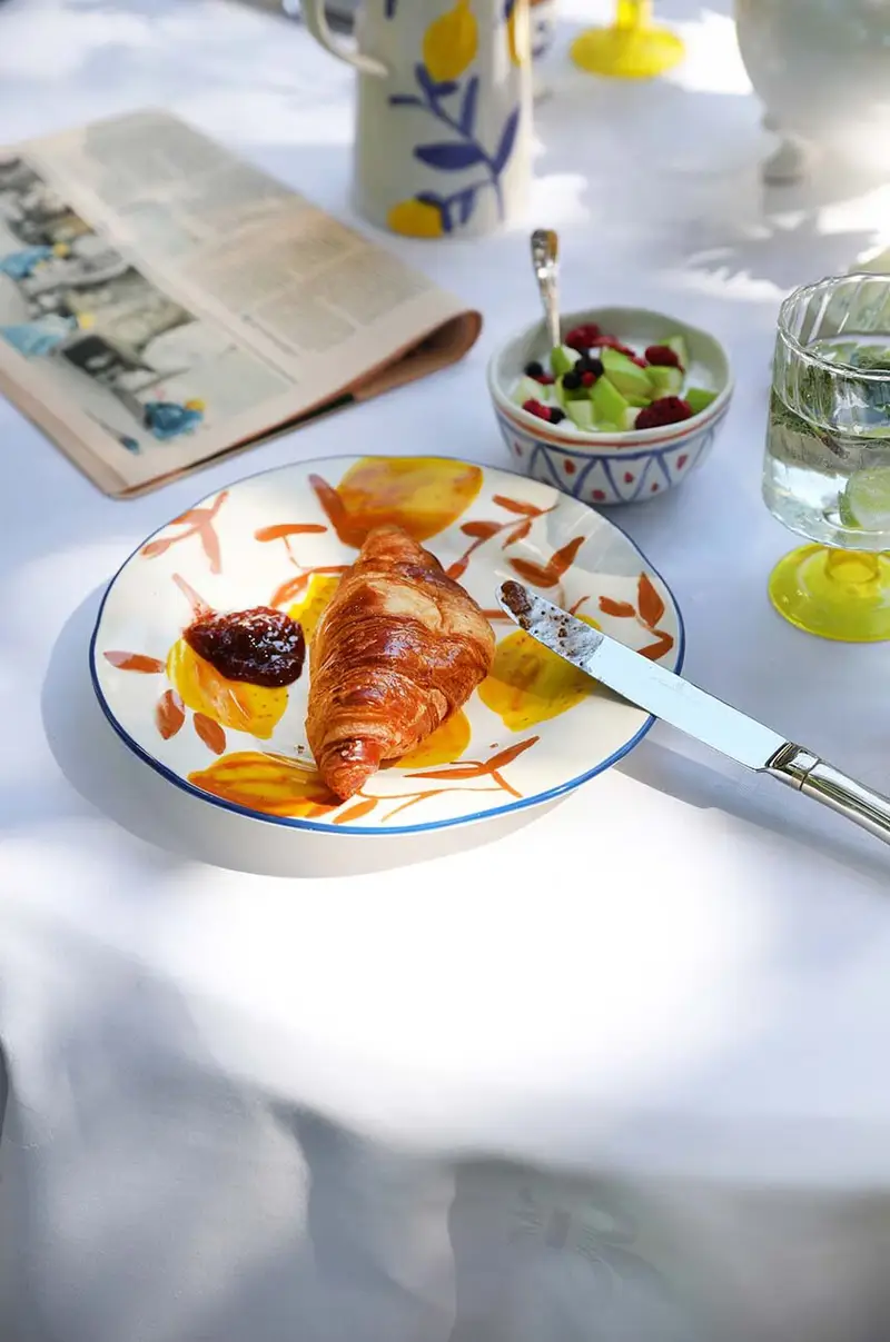 set piatti Plate Lemon Twig pacco da 4 Multicolore miniatura 2