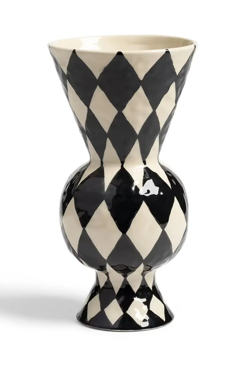 &k Amsterdam &k Amsterdam Vaso decorativo nero e bianco