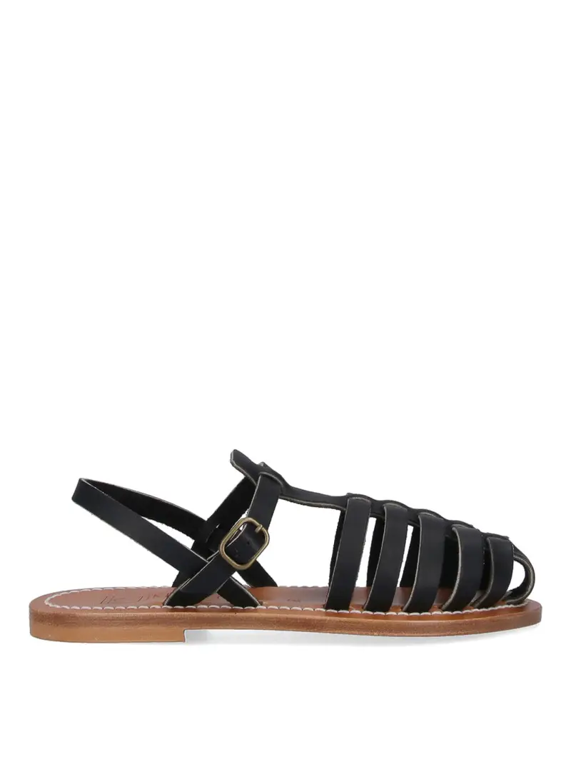Sandali Slingback Nero