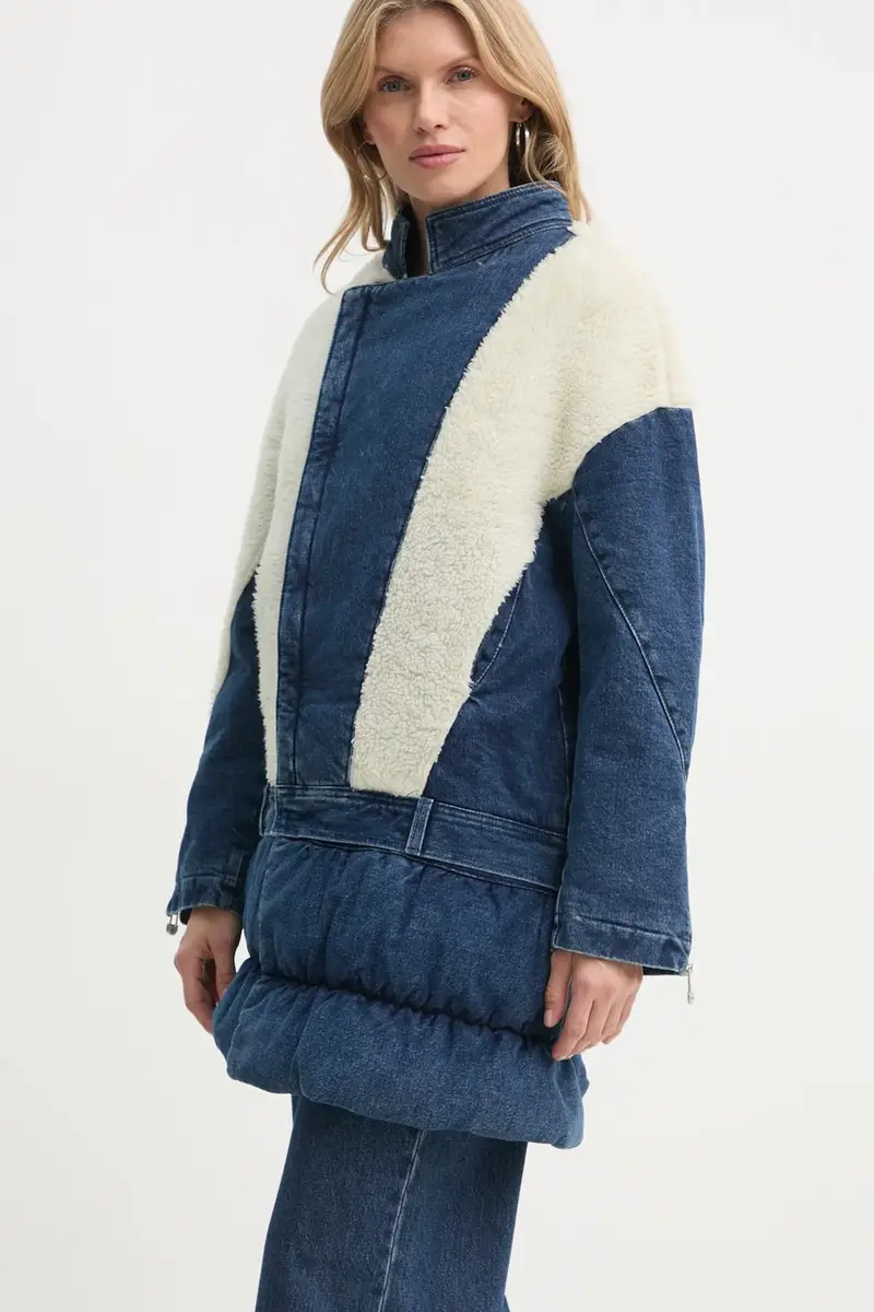 giacca donna colore blu KLW09001DF132KLW50 miniatura 4