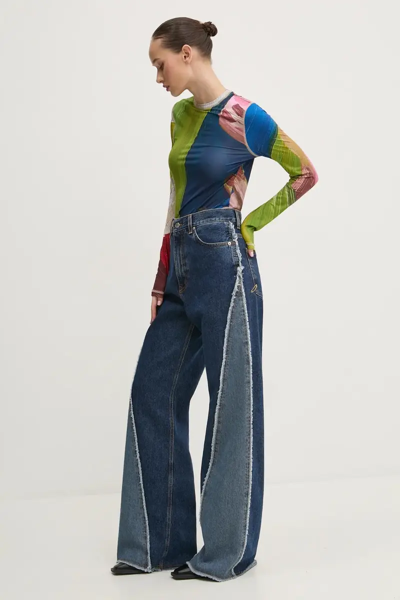 K+LUSHA Jeans Donna Blu 3580198 miniatura 4