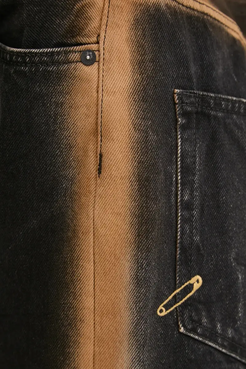 K+LUSHA Jeans Donna Nero 3627256 miniatura 5