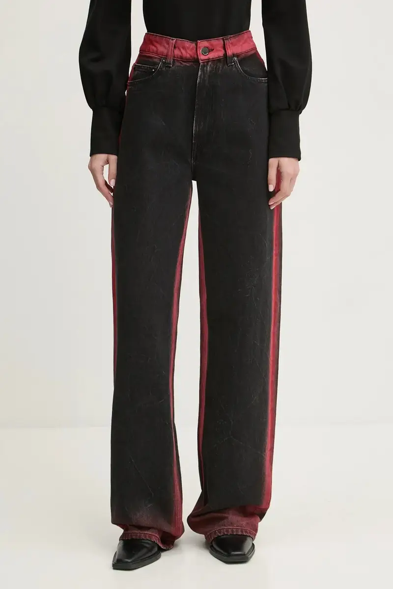 K+LUSHA Jeans Donna Nero 3627262 miniatura 4