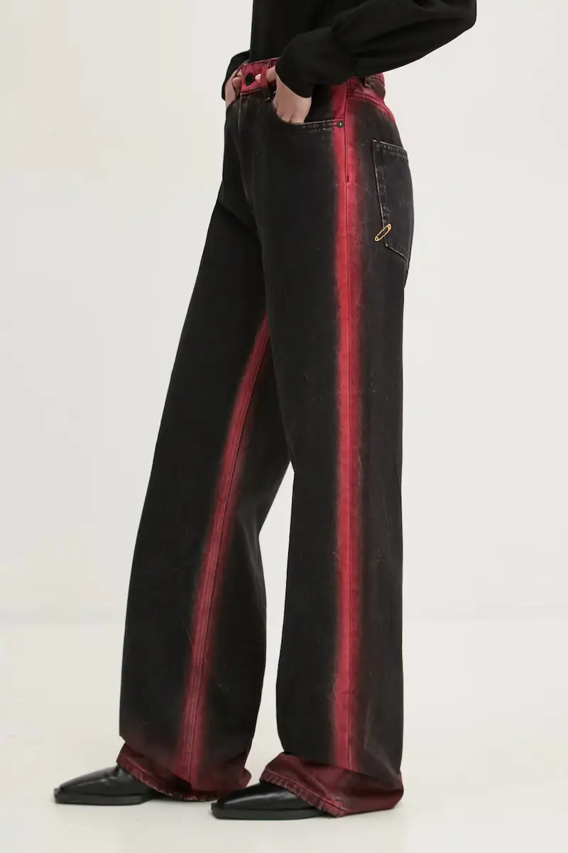 K+LUSHA Jeans Donna Nero 3627262