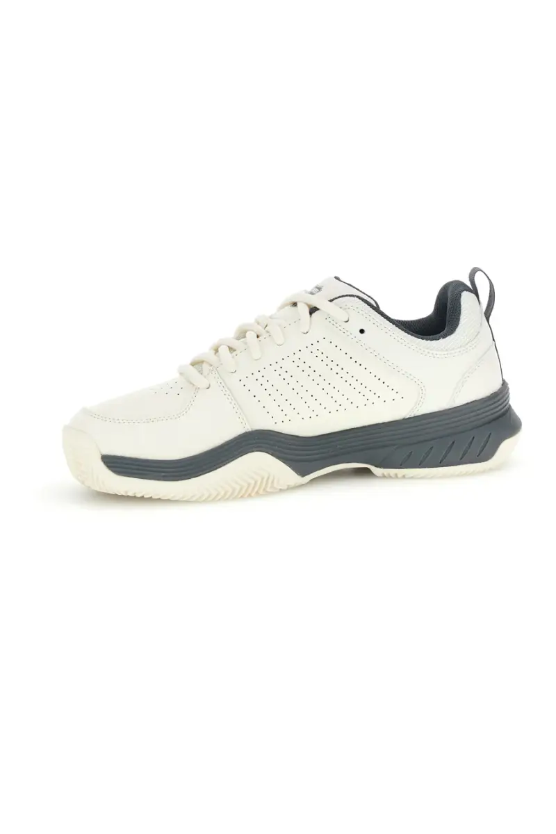 Scarpe da tennis beige traspiranti suola clay K-swiss Court Express 2 [BEIGE] miniatura 4