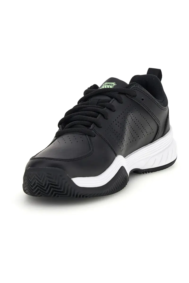 Scarpe da tennis nere in mesh traspirante K-swiss Court Express 2 Clay [NERO] miniatura 4