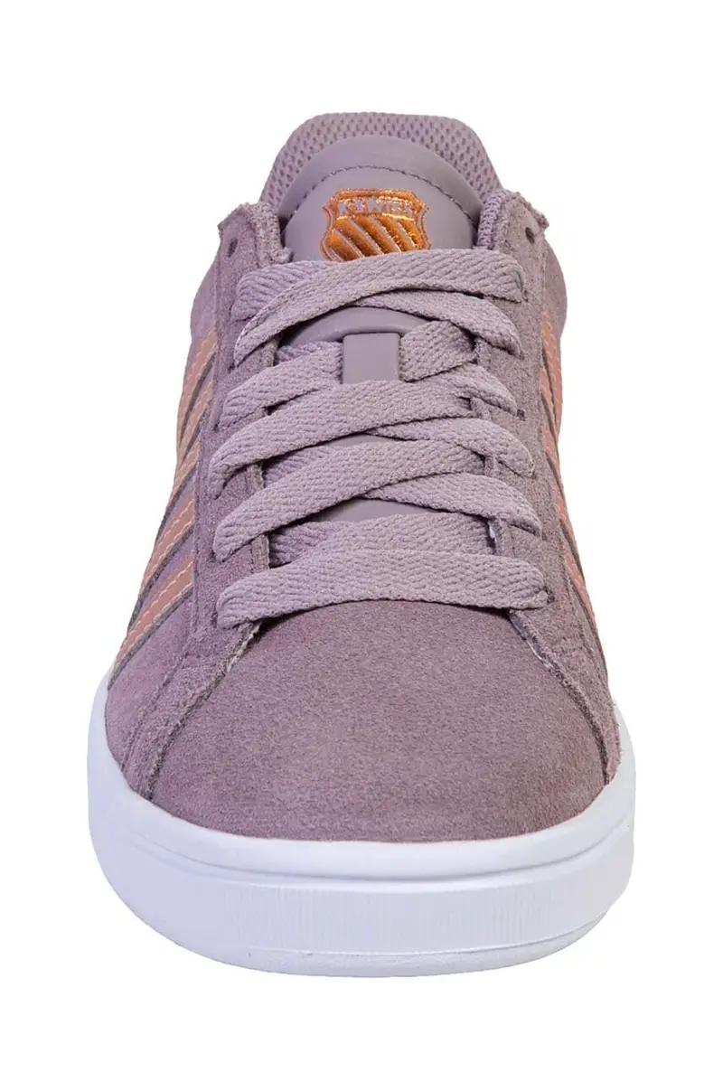 sneakers in pelle COURT TIEBREAK SDE colore rosa 97012.094.M miniatura 3