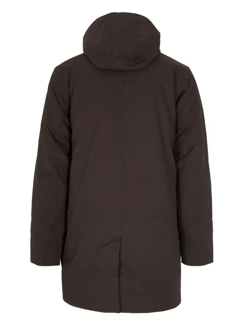 Cappotto verde militare con cappuccio Verde milatare miniatura 2