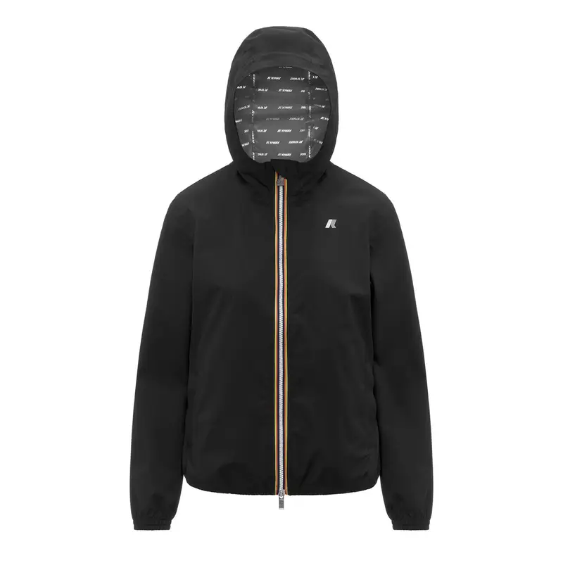 GIACCA CAPPUCCIO LILY ECO STRETCH DOT DONNA Nero