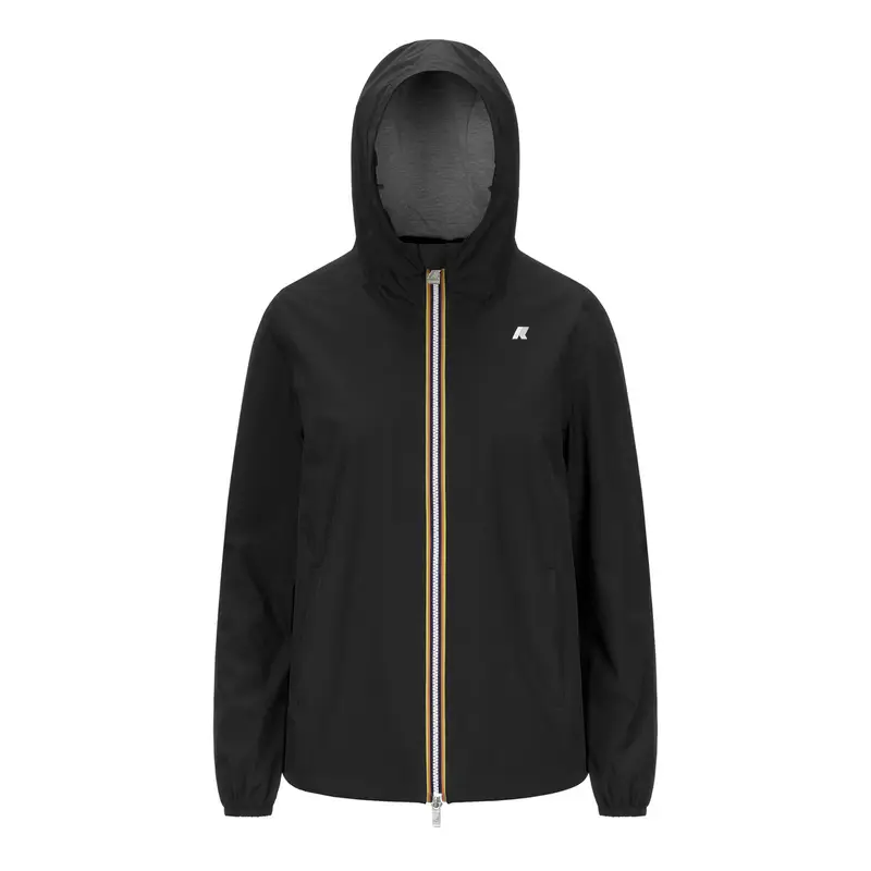 GIACCA CON CAPPUCCIO MARGUERITE STRETCH POLY JERSEY DONNA Nero