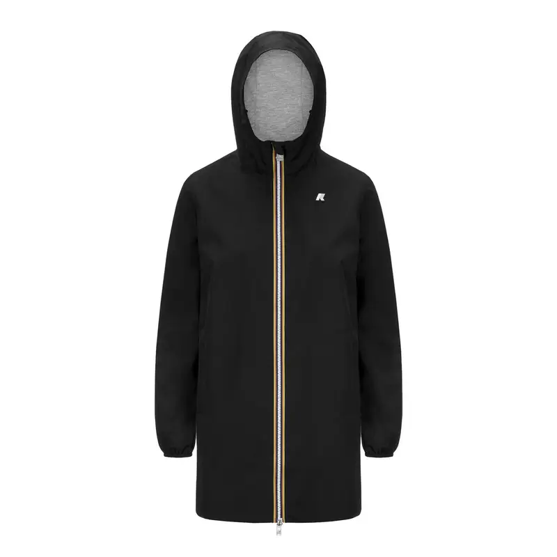 GIACCA CON CAPPUCCIO SOPHIE STRETCH POLY JERSEY DONNA Nero