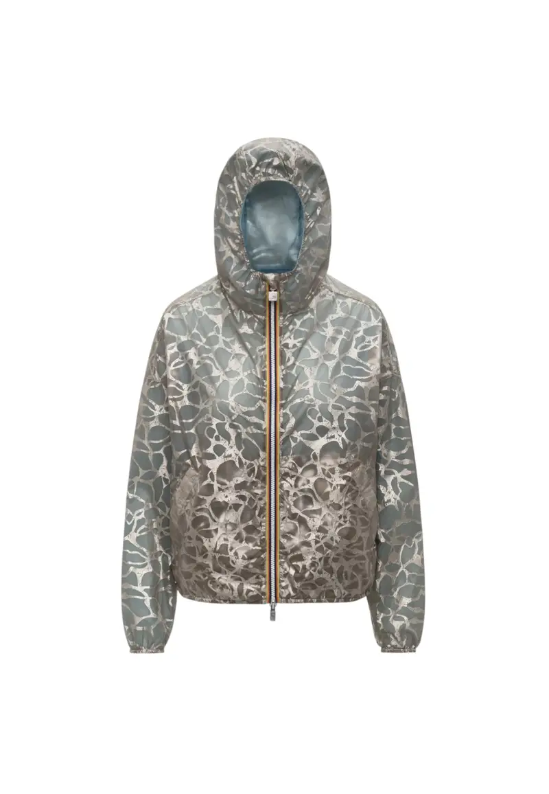 Giacca Donna K-way LAURETTE SUPER LIGHT LAMI REVERSIBLE k7137jw_c0r MULTICOLOR