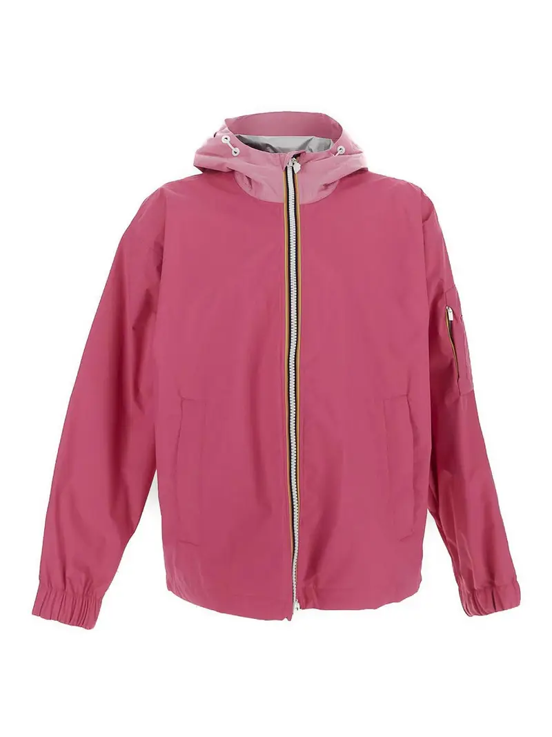 Giacca in tessuto tecnico Rosa