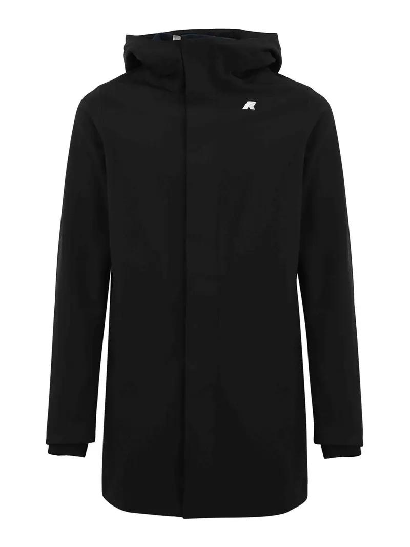 Giacca lunga Marlyn Bonded Nero