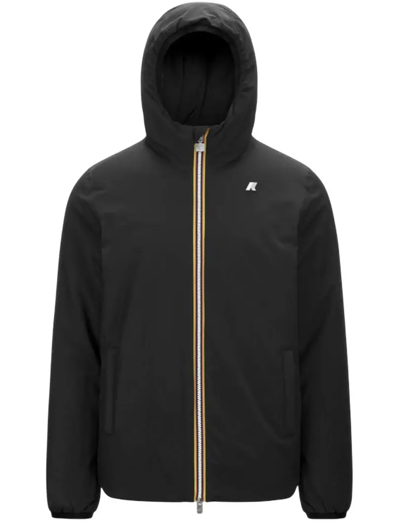 giubbini uomo k-way - jack st warm double - verde militare GREEN