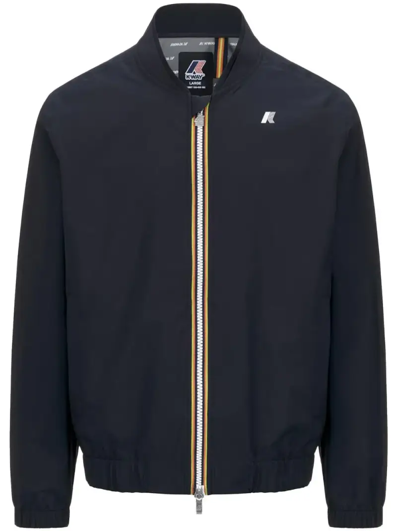 Giubbino aurene stretch dot blu