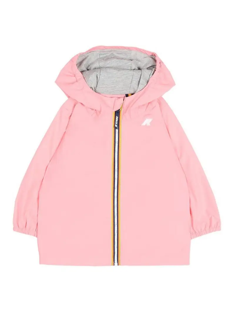 Giubbino Con Logo Color Carne E Neutri