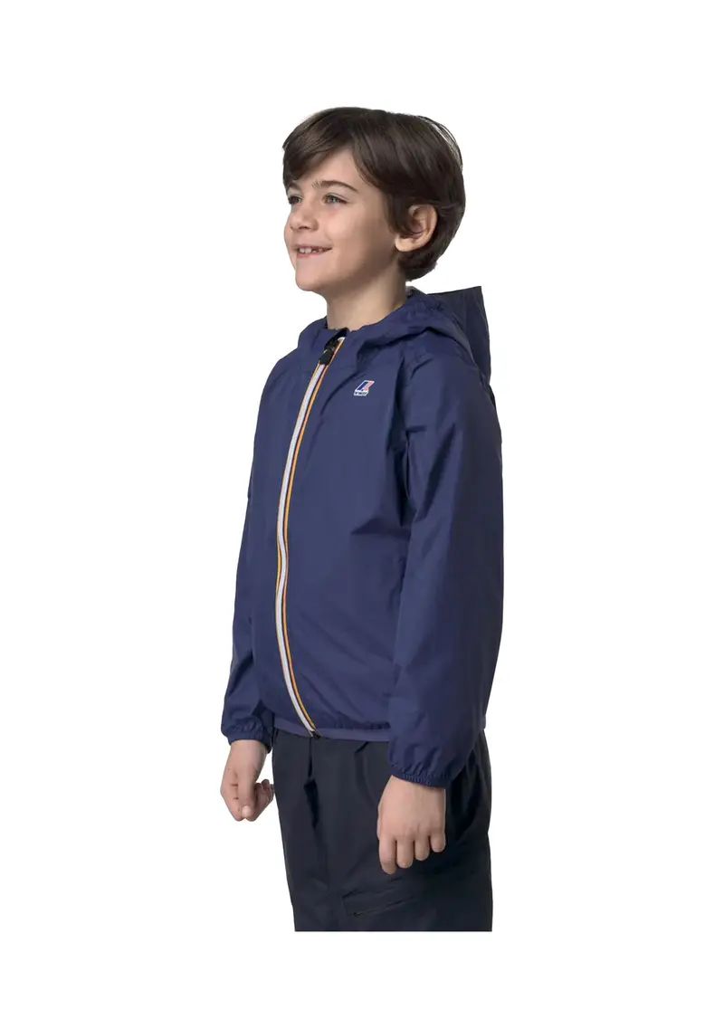 K-WAY - Giubbino Junior Blu miniatura 2