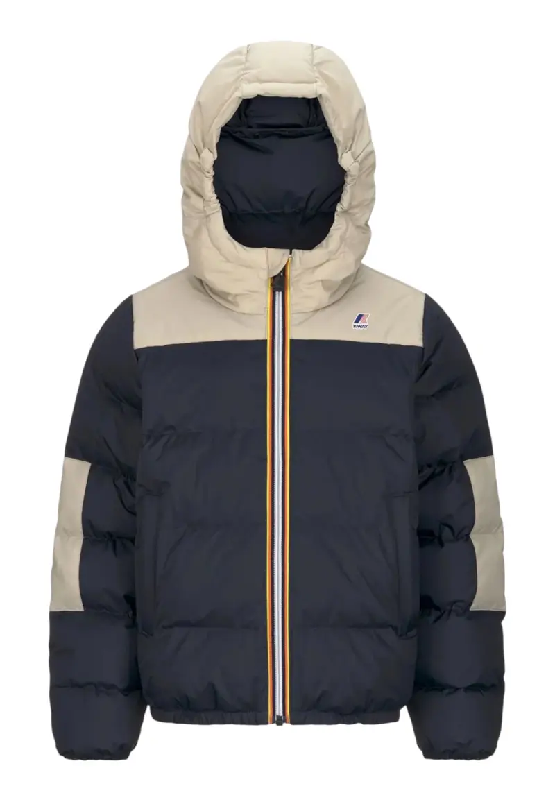 Giubbino P Le Vrai 3 0 Claude Bambino unisex K-WAY BLUE