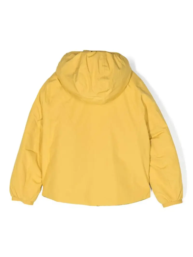 Giubbino giallo-verde bicolor interno imbottito miniatura 3