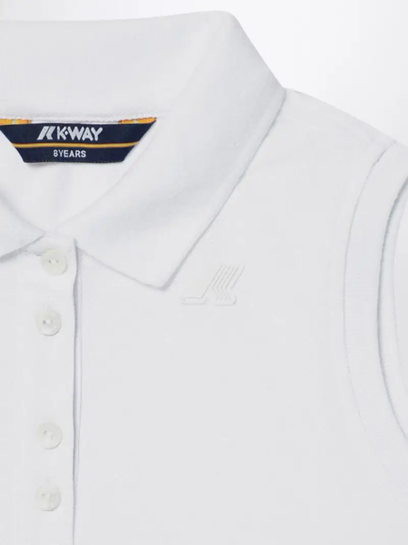 K-WAY KIDS Polo Bianco 2539592 miniatura 3