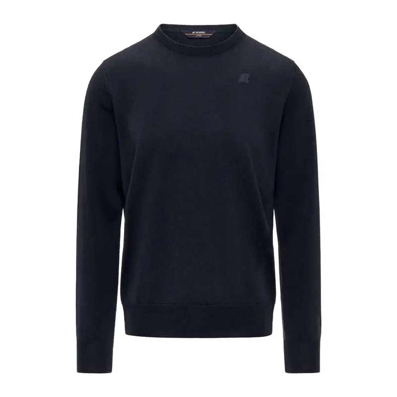 Maglia Maniche Lunghe Girocollo Sebastian Blu Uomo S