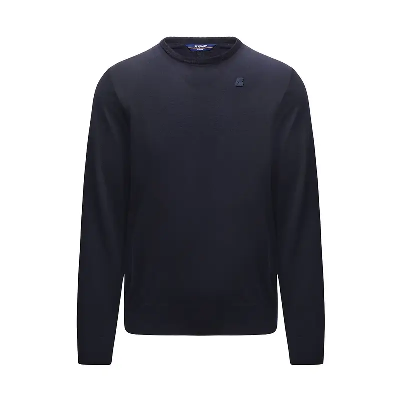 Maglioncino Girocollo Merinos Sebastian Blu Uomo S