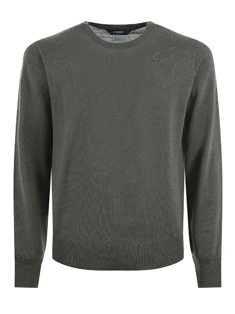 Maglione di lana Verde