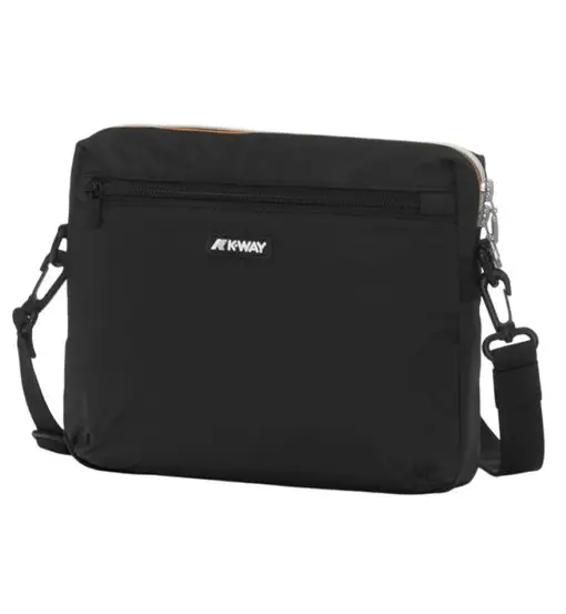 Moire - borsa a tracolla Black